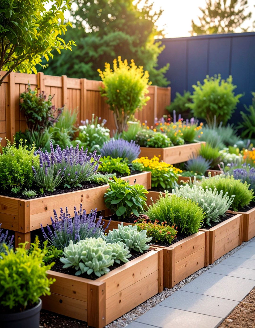 Sensory Touch Garden - 24 School Garden Ideas
