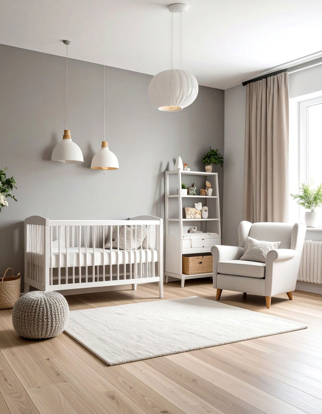 Serene Greige Nursery Environment - 24 Greige Interior Design Ideas