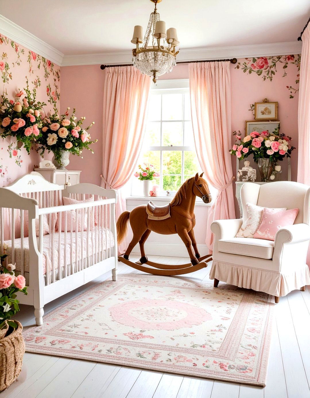 Shabby Chic Cottage Nursery - 24 Vintage Nursery Ideas
