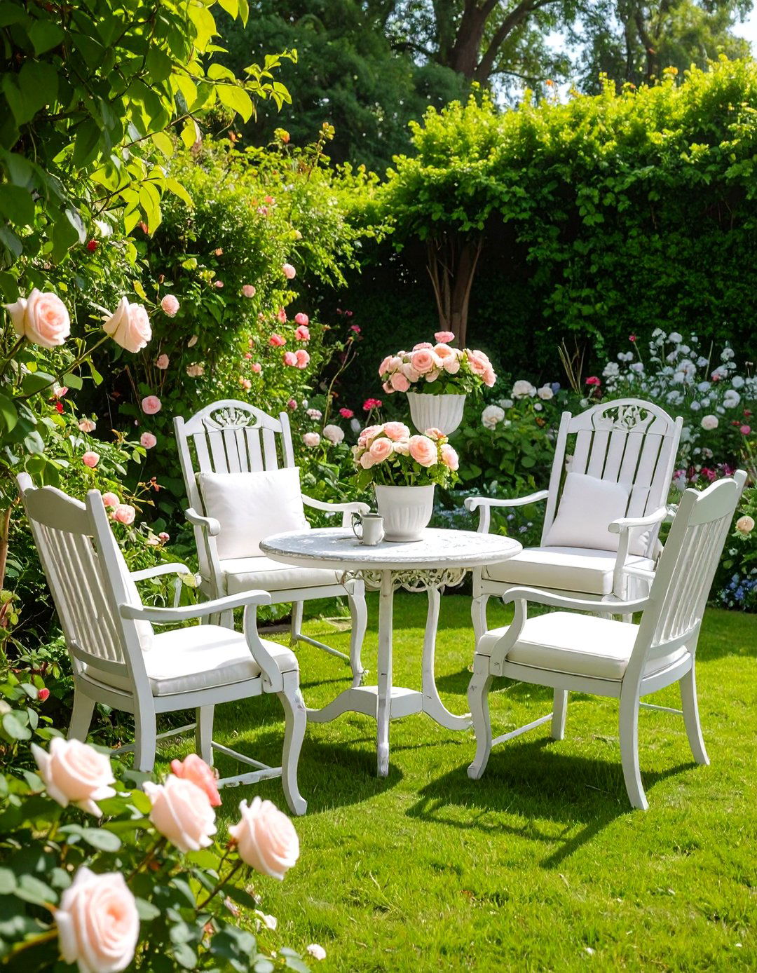 Shabby Chic Garden Sanctuary - 24 Vintage Garden Ideas