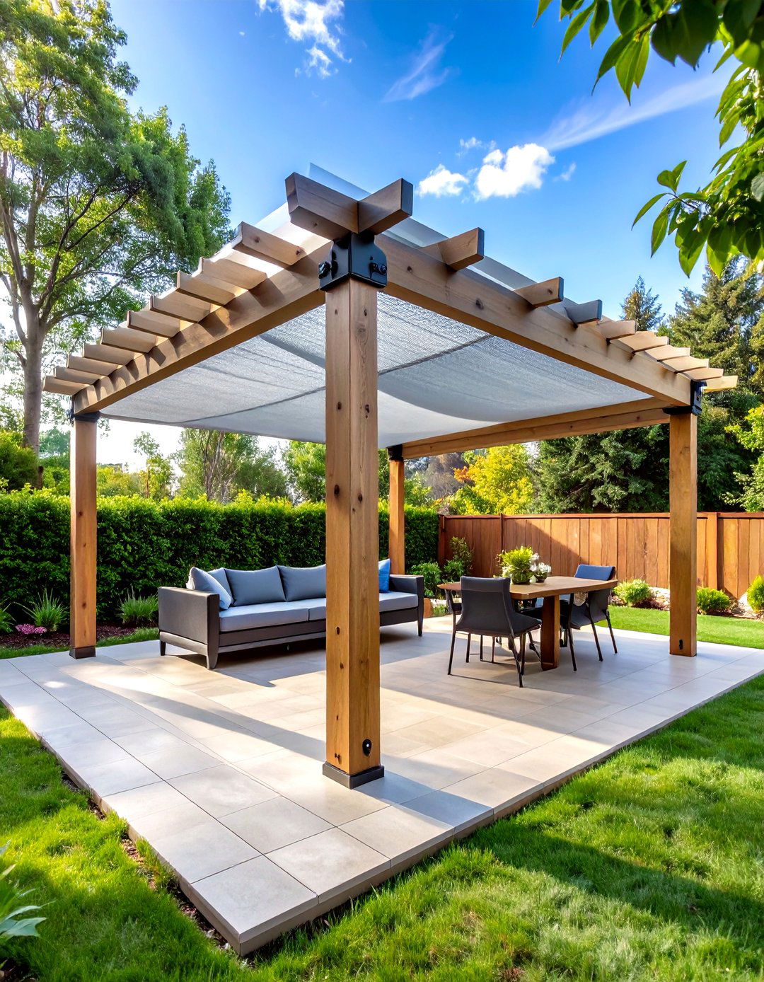 Shade Cloth Pergola Installation - 24 Pergola Shade Ideas