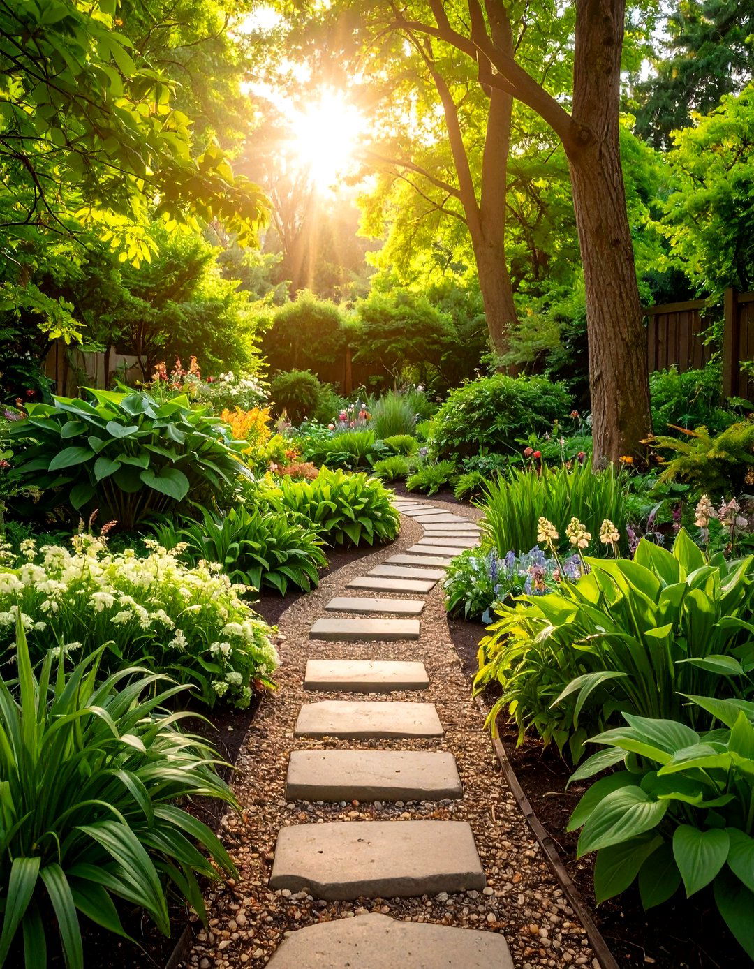 Shade Garden Spring Sanctuary - 24 Spring Garden Ideas