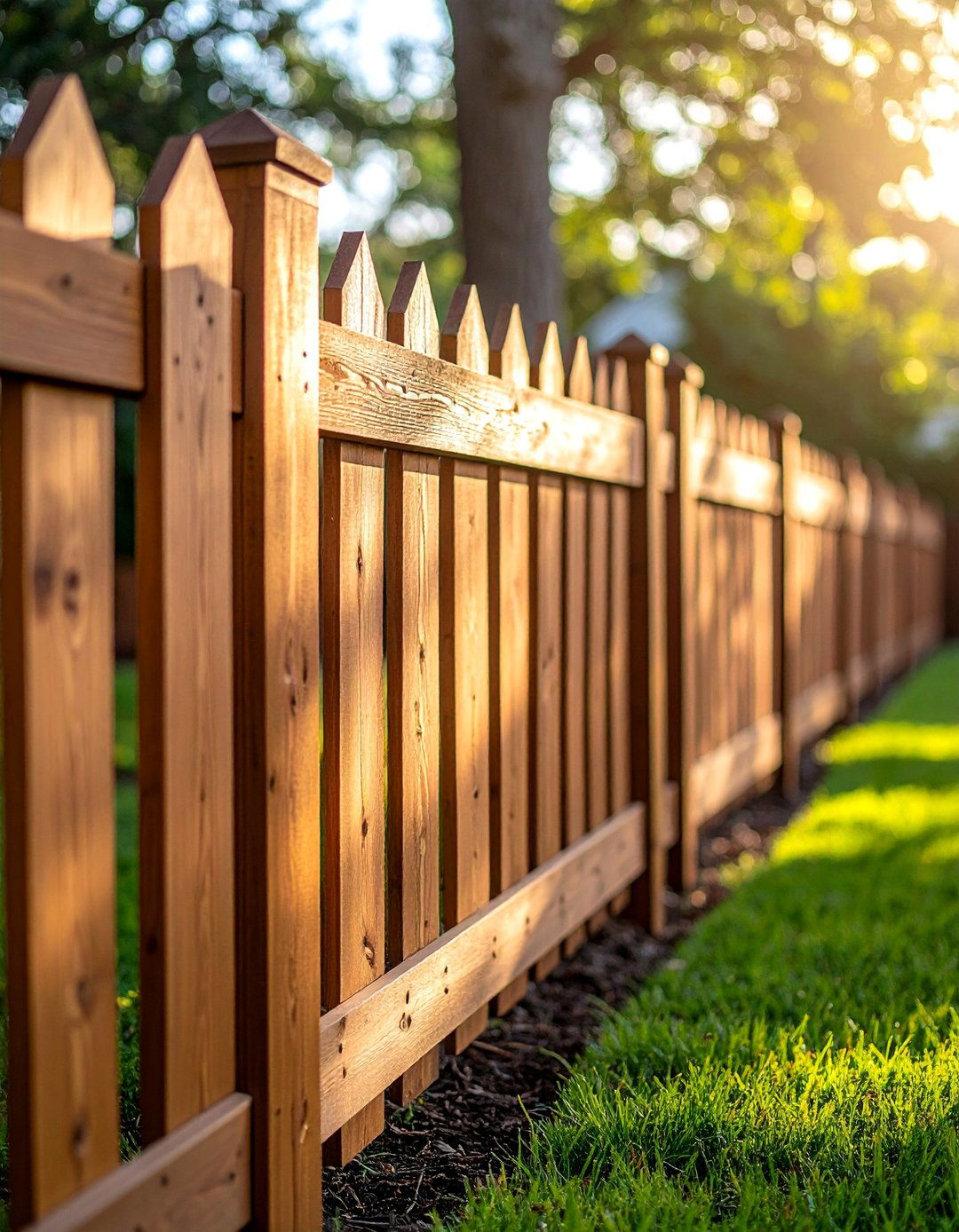 Shadow Box Board on Board Partial Privacy - 24 Board on Board Fence Ideas