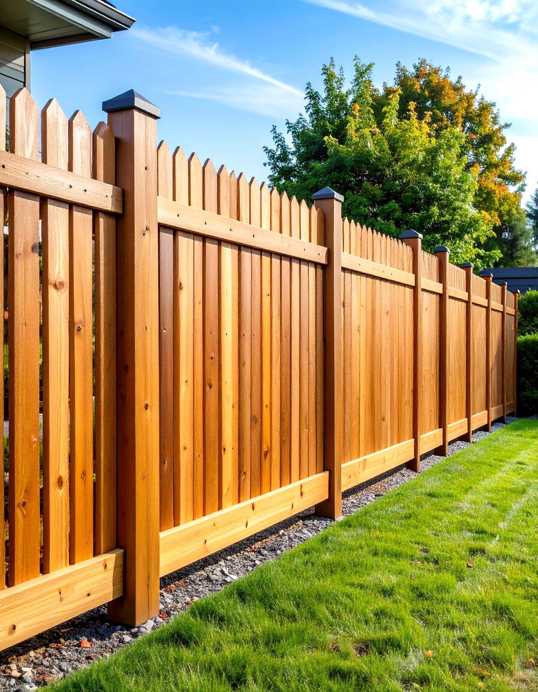 Shadowbox Privacy Fence Design - 24 Privacy Fence Ideas