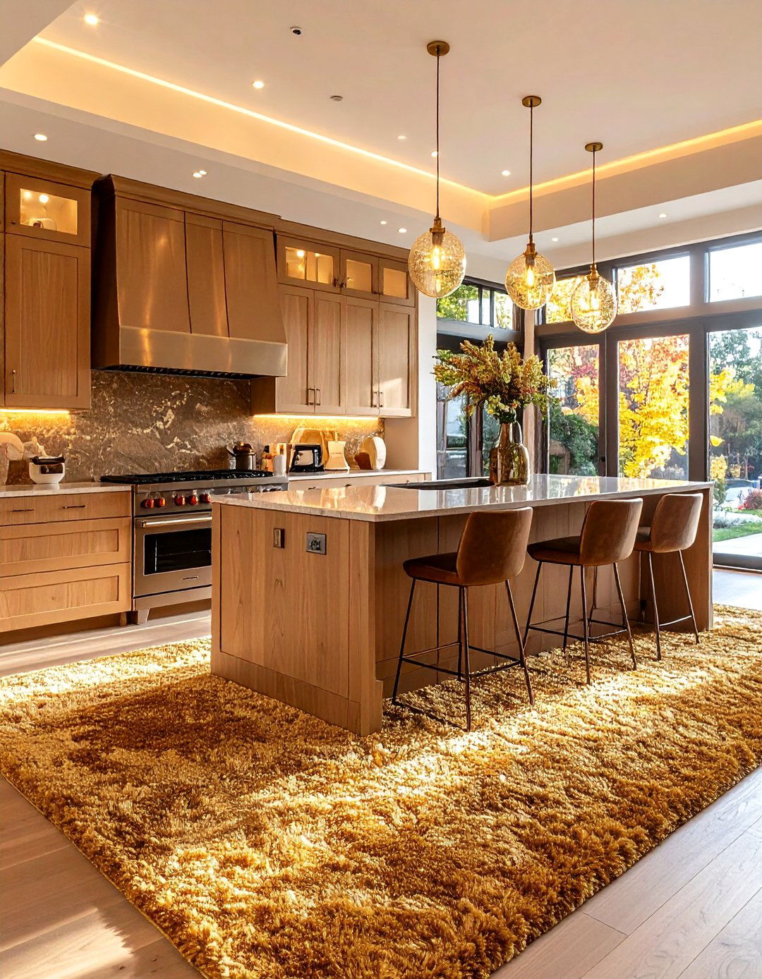 Shag Carpet Kitchen Comfort - 24 70s Kitchen Ideas