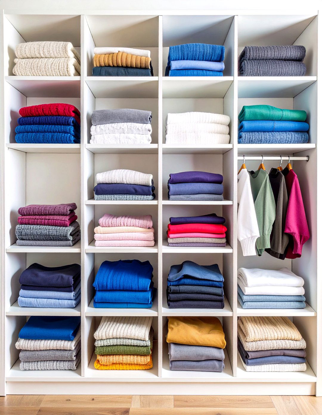 Shelf Divider Organization - 24 Small Closet Storage Ideas