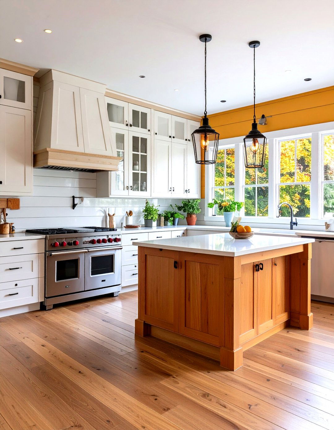 Shiplap Accent Wall Drama - 24 Shiplap Backsplash Ideas for Your Kitchen