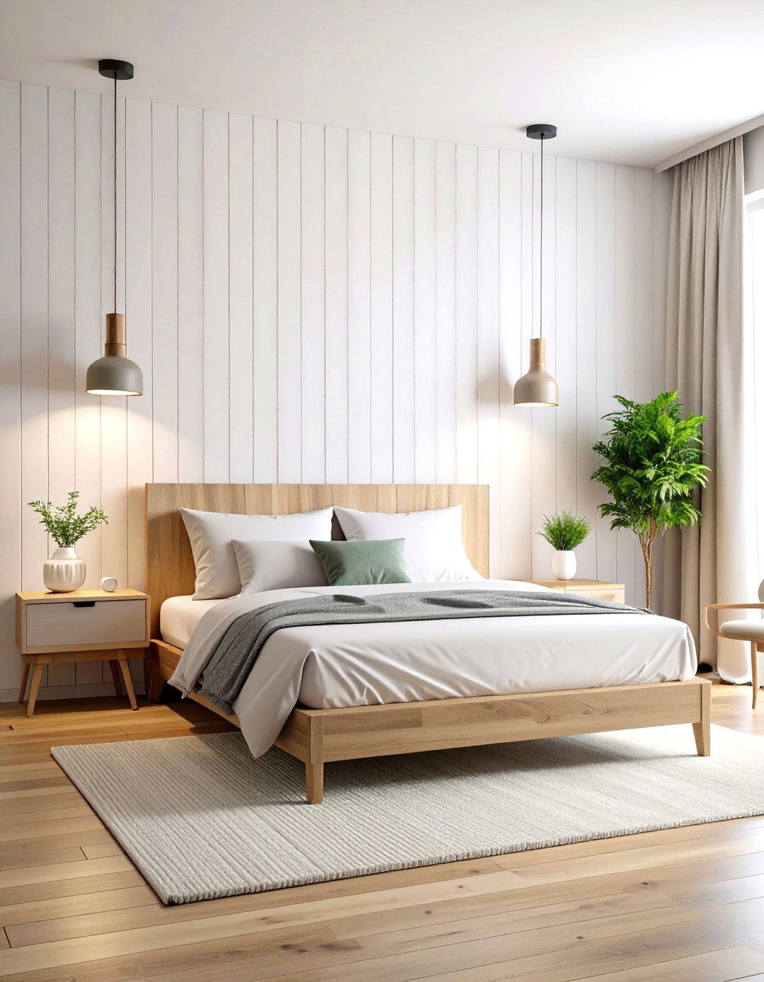 Shiplap Headboard Alternative - 24 Shiplap Bedroom Ideas