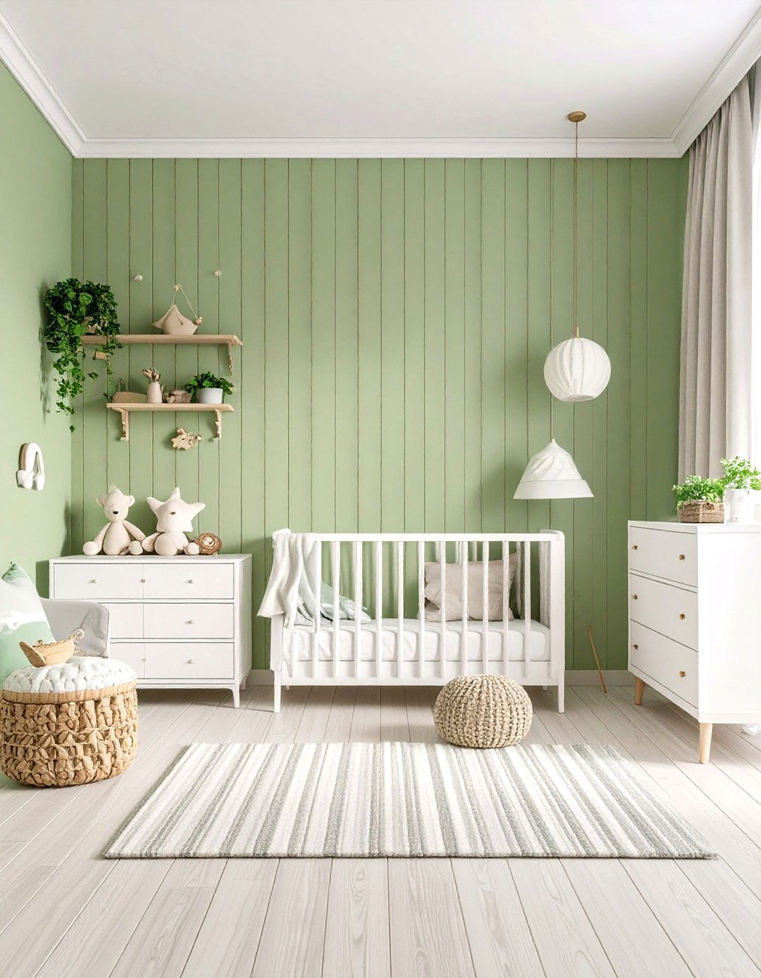 Shiplap Nursery Design - 24 Shiplap Bedroom Ideas