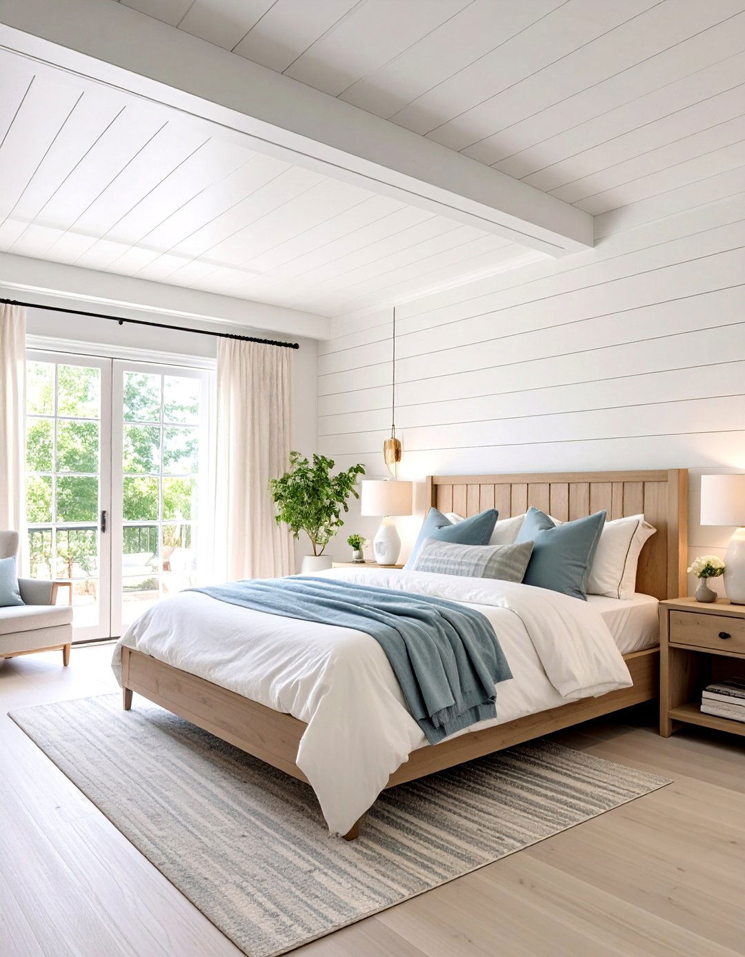 Shiplap Plank Ceiling Installation - 24 Accent Ceiling Ideas