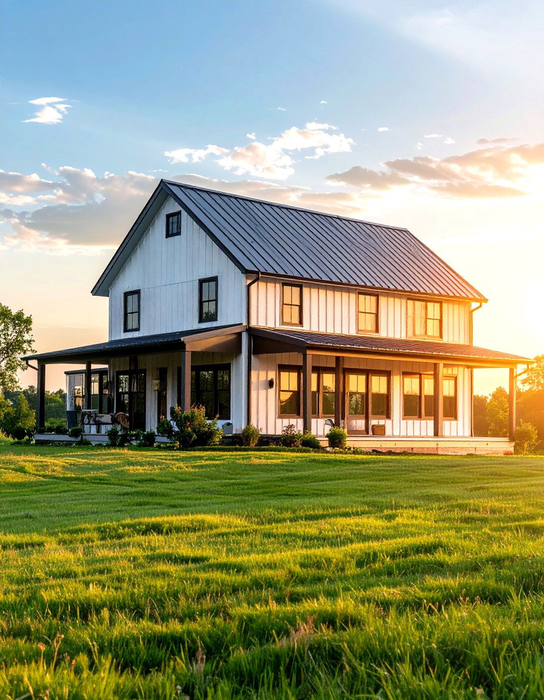 Shiplap Siding Farmhouse Exterior - 24 Modern Farmhouse Exterior