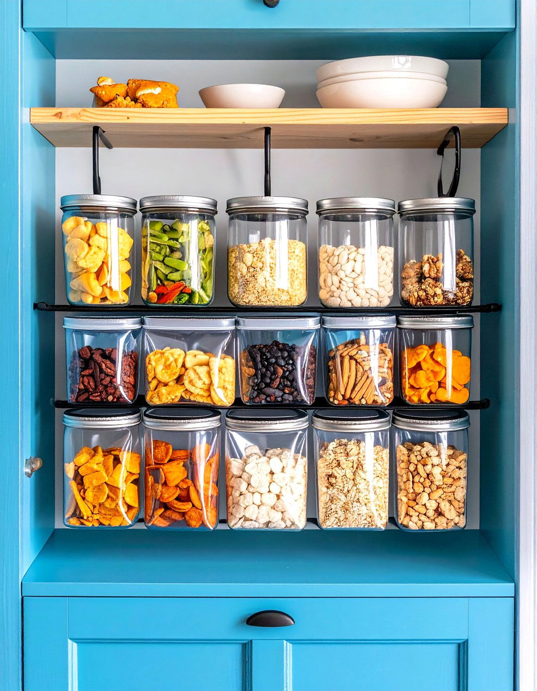 Shoe Organizer Snack Pockets - 24 Snack Storage Ideas