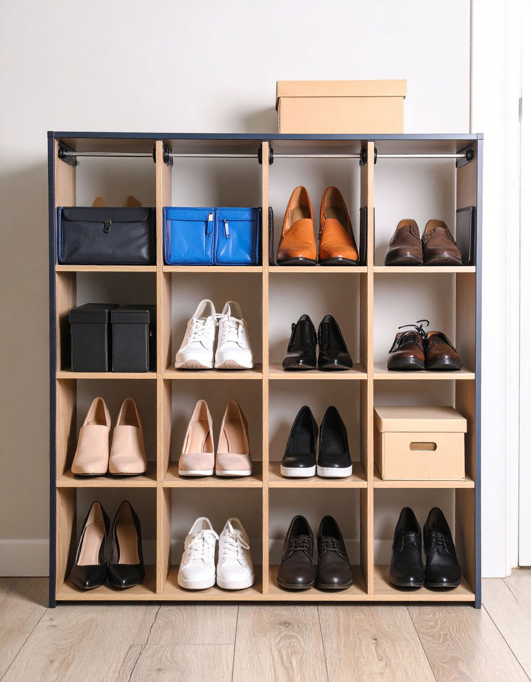 Shoe Organizer Supply Storage - 24 Budget Home Office Ideas