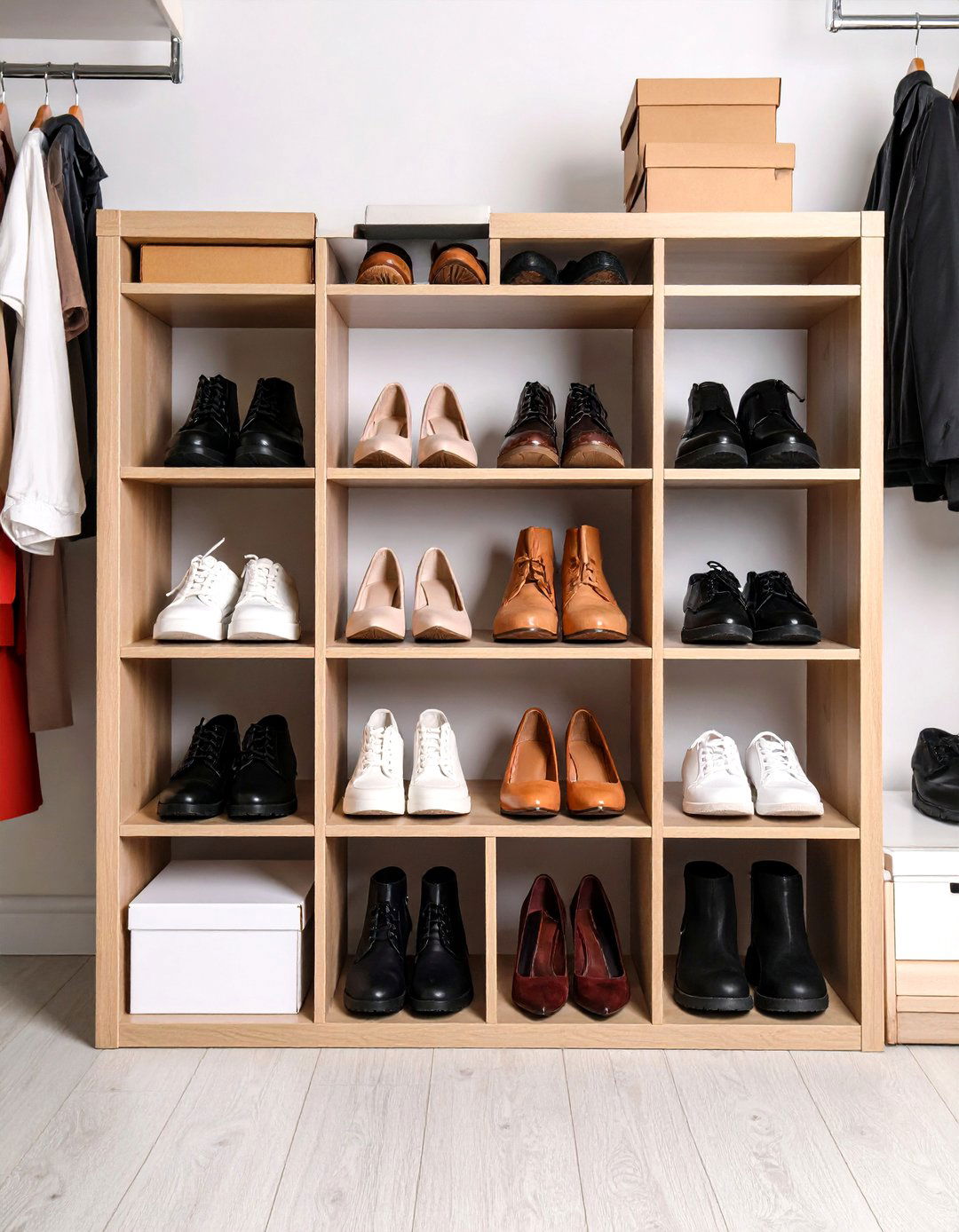 Shoe Storage Cubbies - 24 Storage Ideas