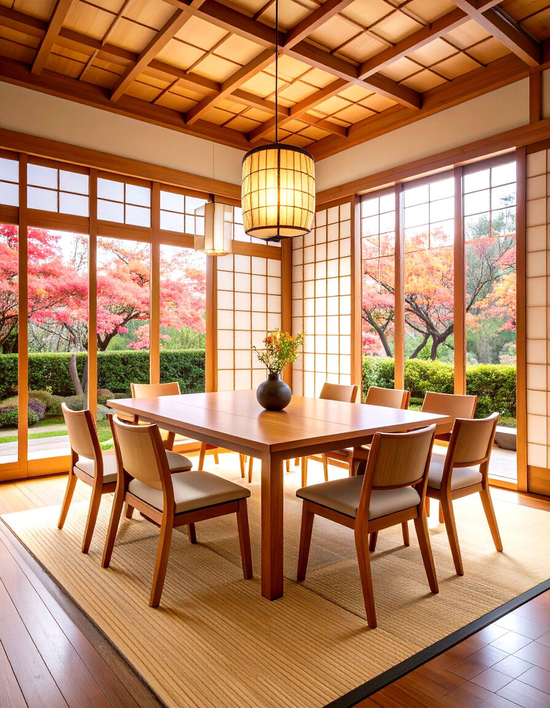 Shoji Screen Room Divider Dining - 24 Japanese Dining Room Ideas