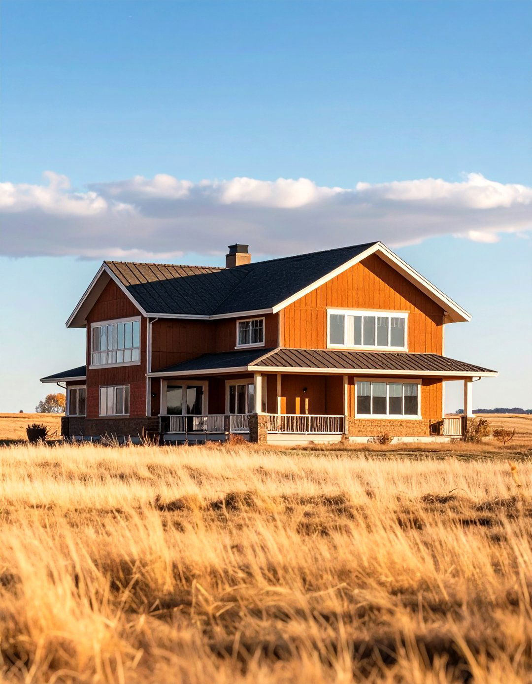 Sienna Prairie Style Horizontal - 24 Orange House Exterior Ideas