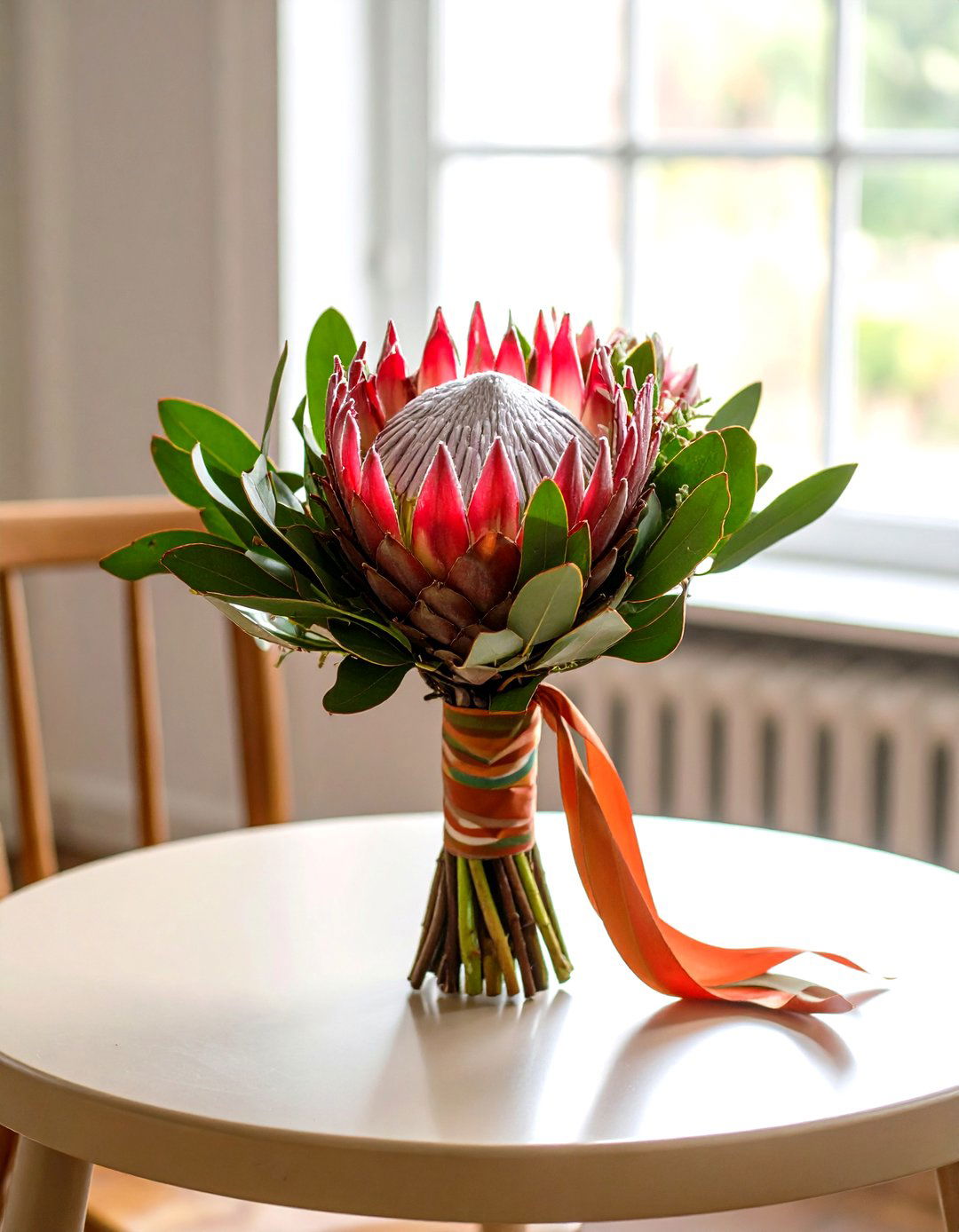 Single Stem Statement Wedding Bouquet - 24 Wedding Bouquet Ideas