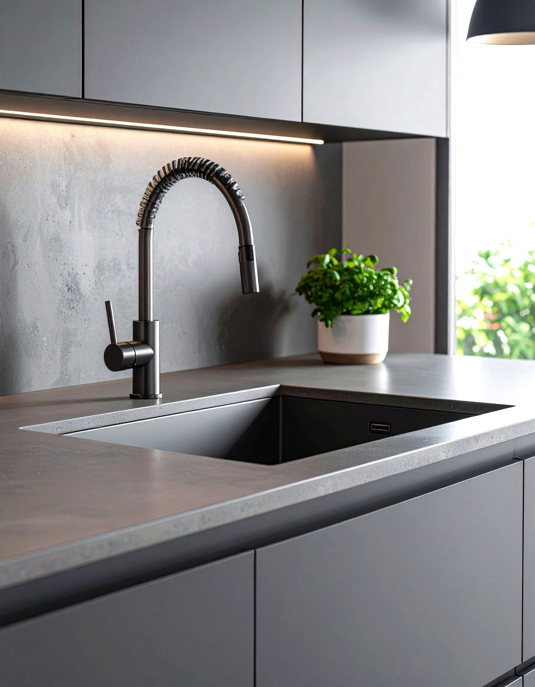 Sink Surround Applications - 24 Microcement Kitchen Ideas