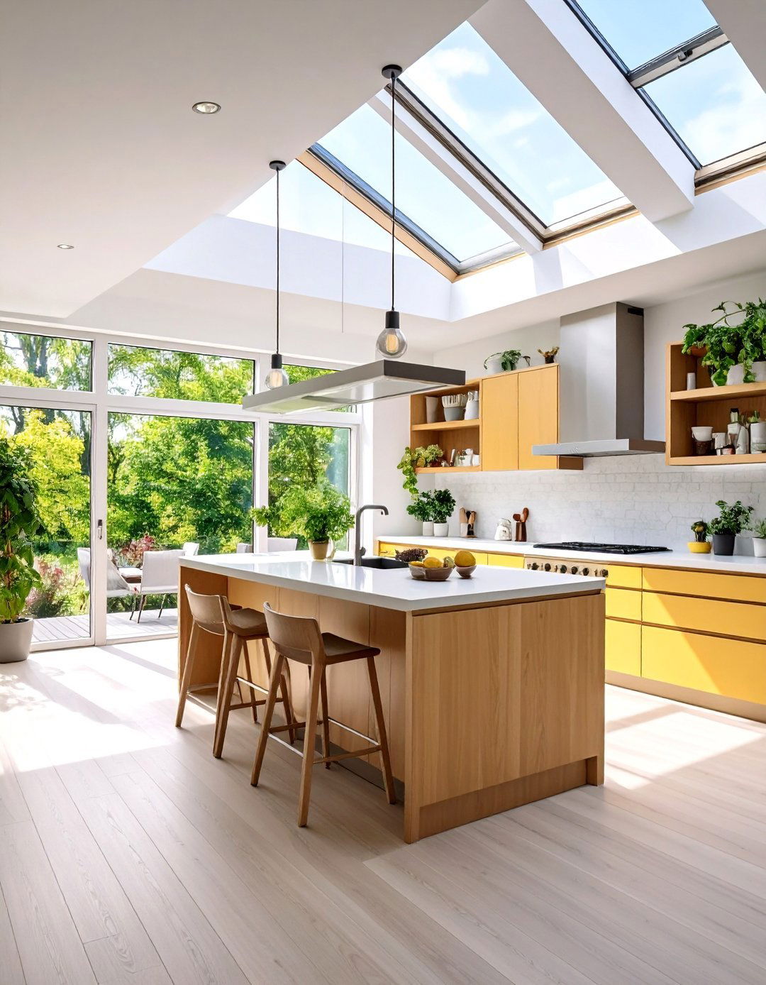 Skylight Kitchen - 24 1980s Kitchen Ideas