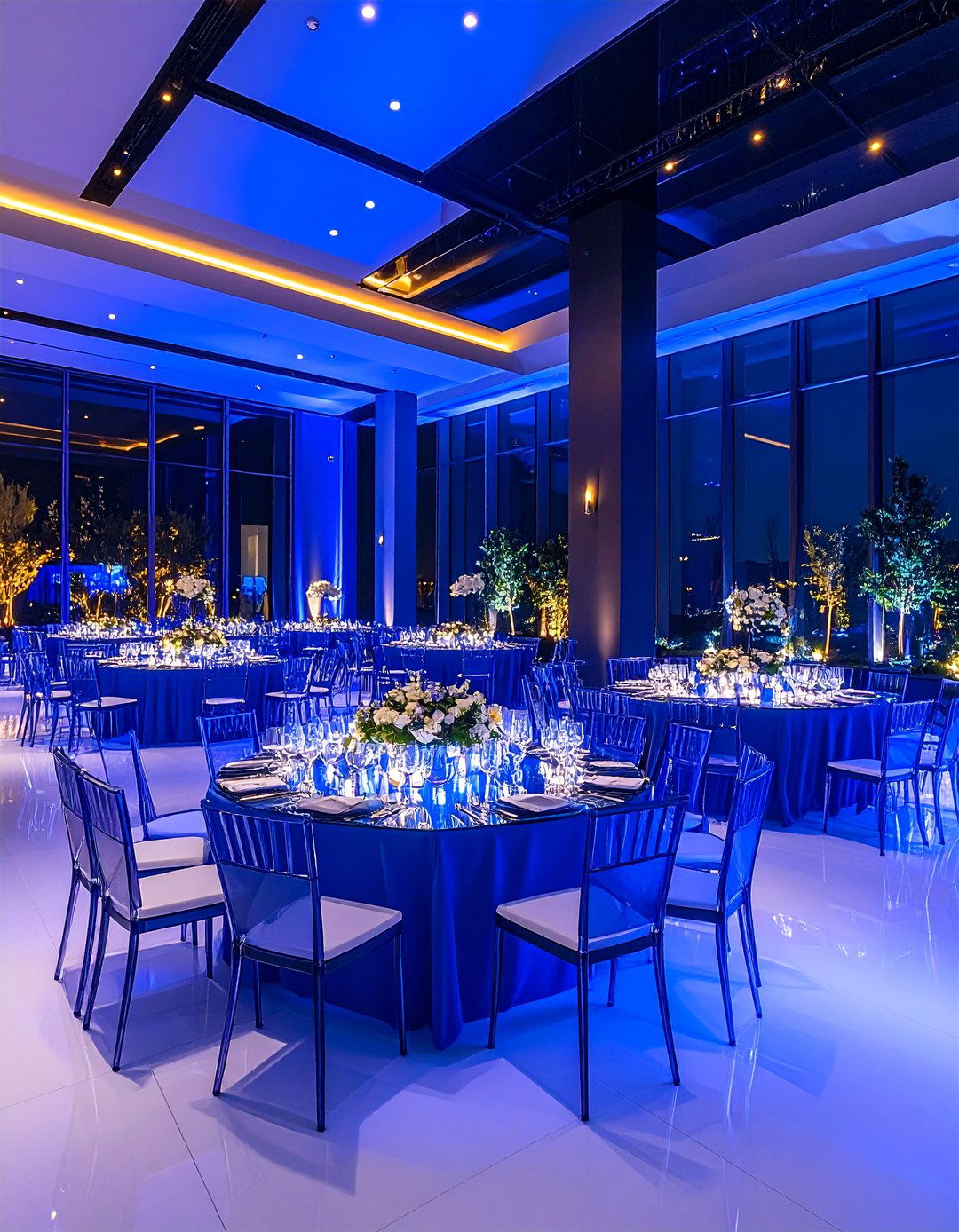 Slate Blue Modern Wedding Theme - 24 Blue Wedding Theme Ideas