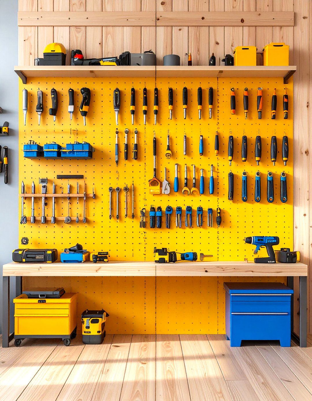 Slatwall Organization System - 24 Power Tool Storage Ideas