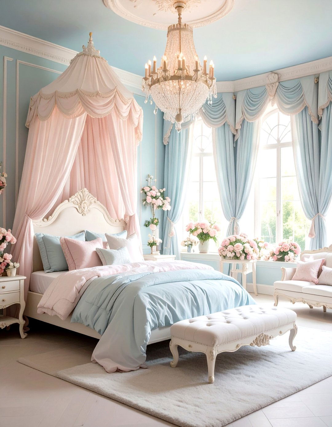 Sleeping Beauty Enchanted Castle - 24 Disney Bedroom Ideas