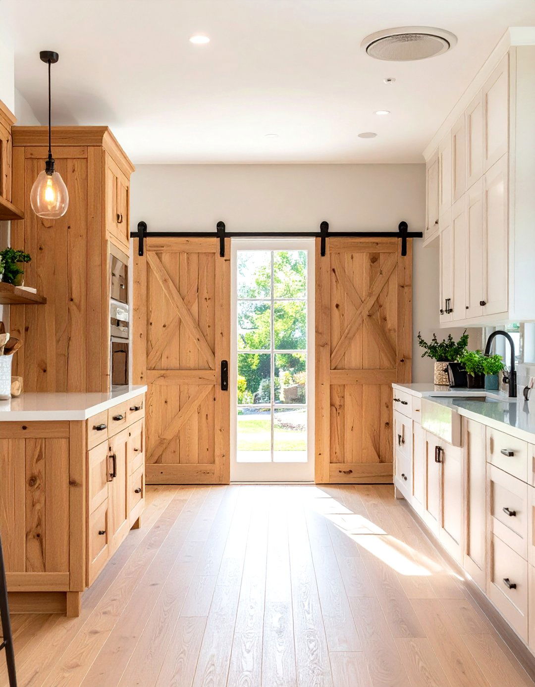 Sliding Barn Door Style - 24 Pantry Door Ideas