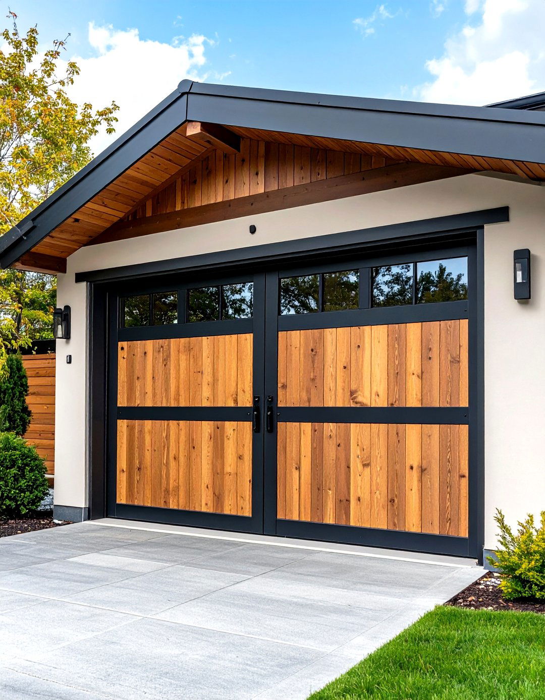 Sliding Barn Door Style Gate - 24 Front Door Gate Ideas