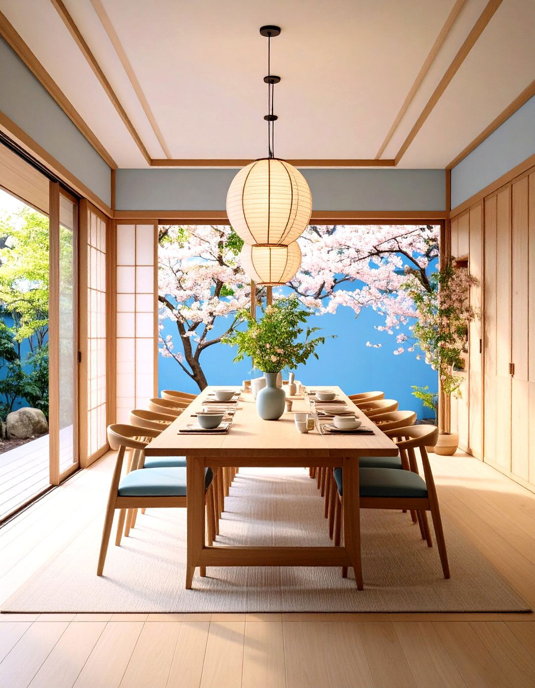 Sliding Door Storage Dining Room - 24 Japanese Dining Room Ideas