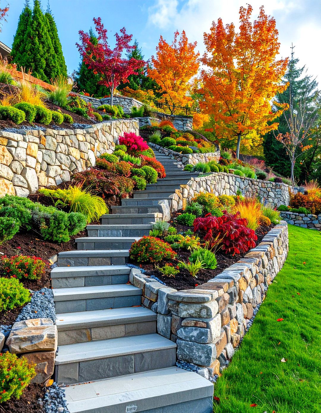 Slope Stabilization Solutions - 24 Rock Landscaping Ideas