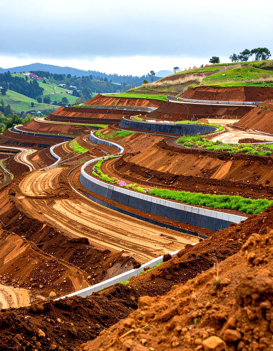 Slope Stabilization Terraced Systems - 24 Terraced Garden Ideas