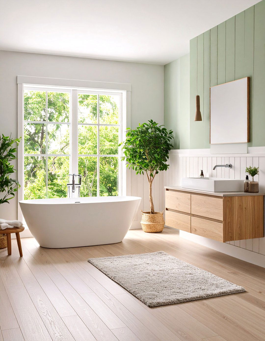 Small Bathroom Beadboard Maximization - 24 Beadboard Bathroom Ideas