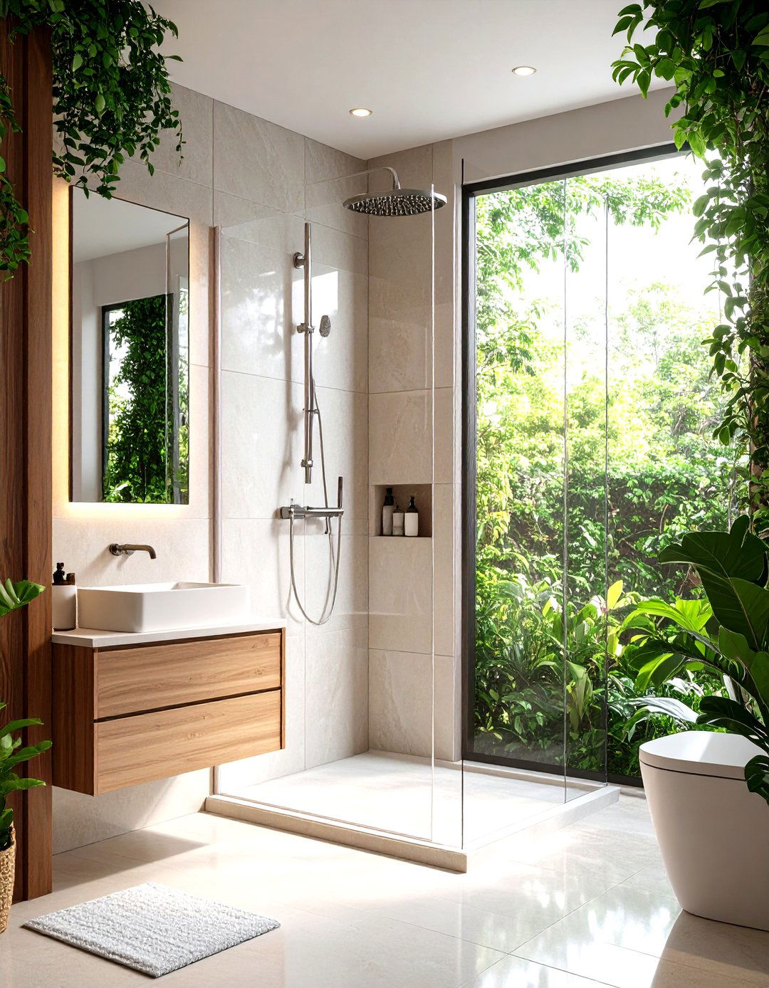 Small Bathroom Corner Shower Solution - 24 Corner Shower Ideas