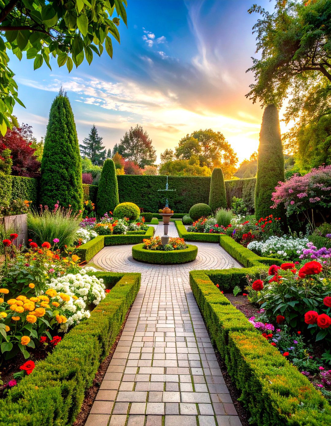 Small Courtyard Urban Parterre - 24 Parterre Garden Ideas