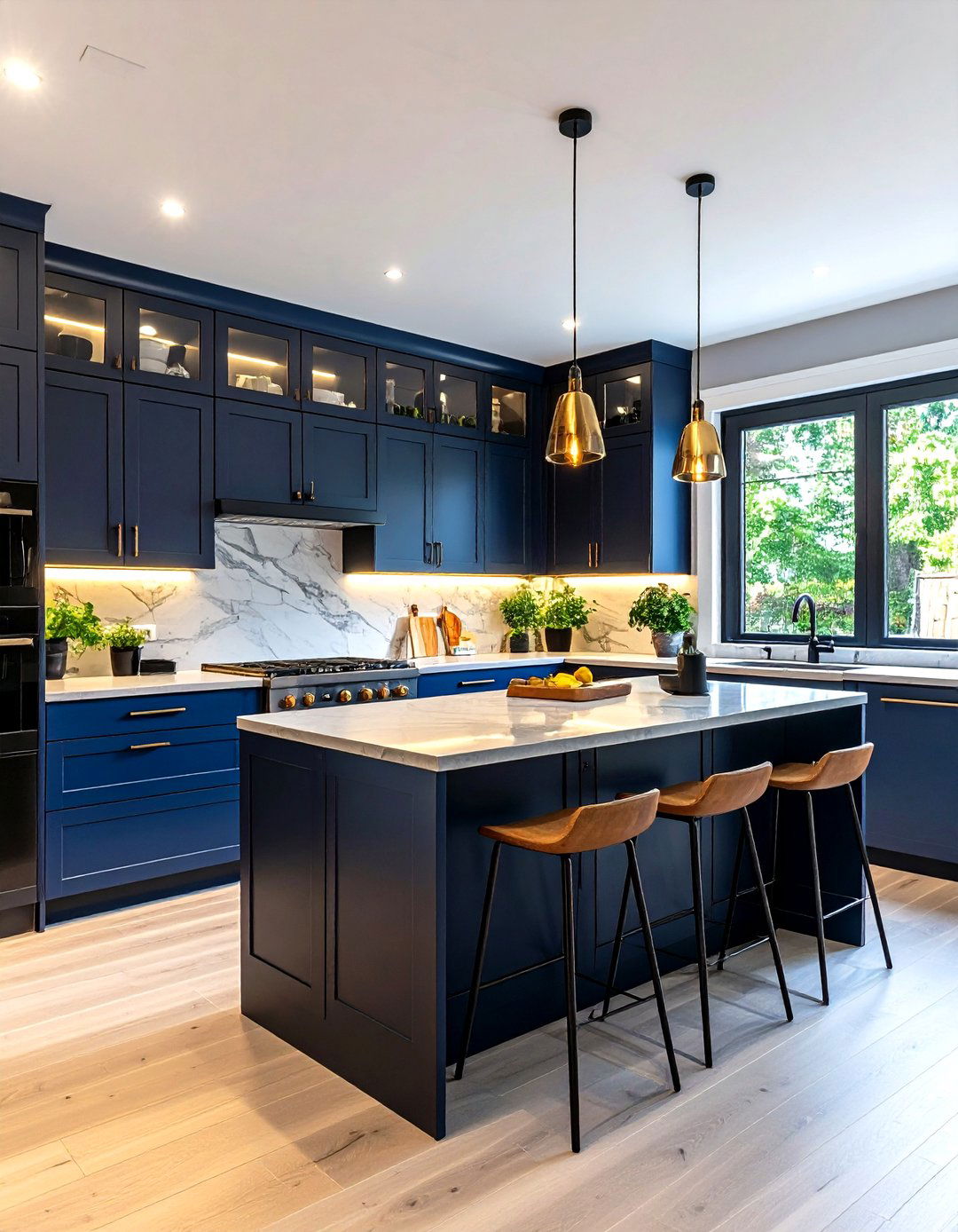 Small Kitchen Black Cabinet Design Solutions - 24 kitchens with beautiful black cabinets