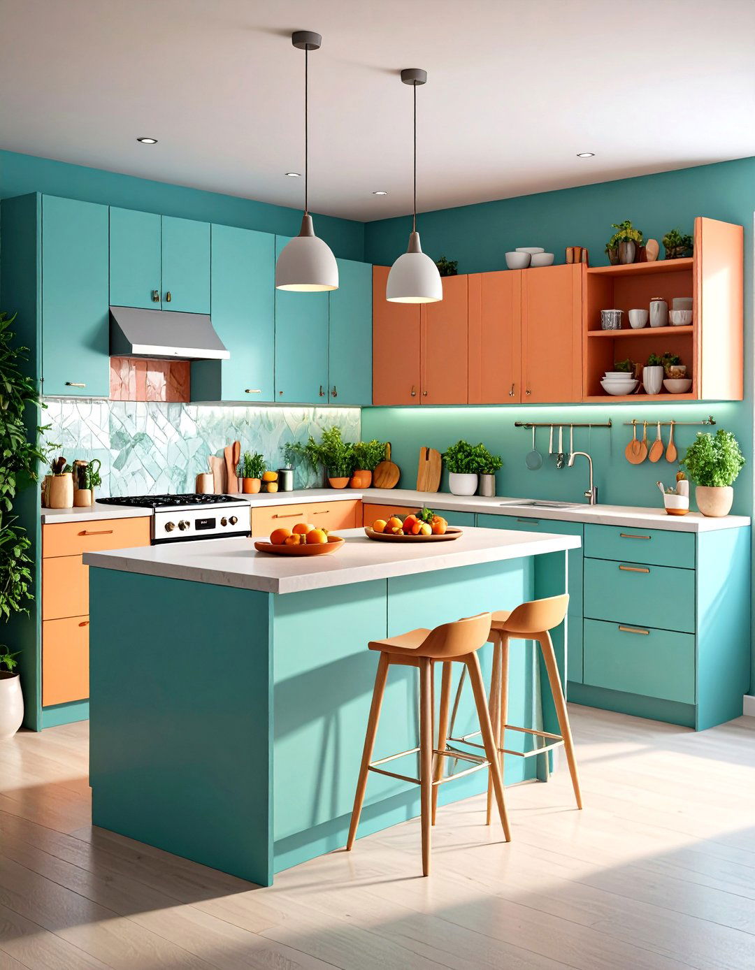 Small Kitchen Maximization Strategies - 24 Kitchens Without Upper Cabinets