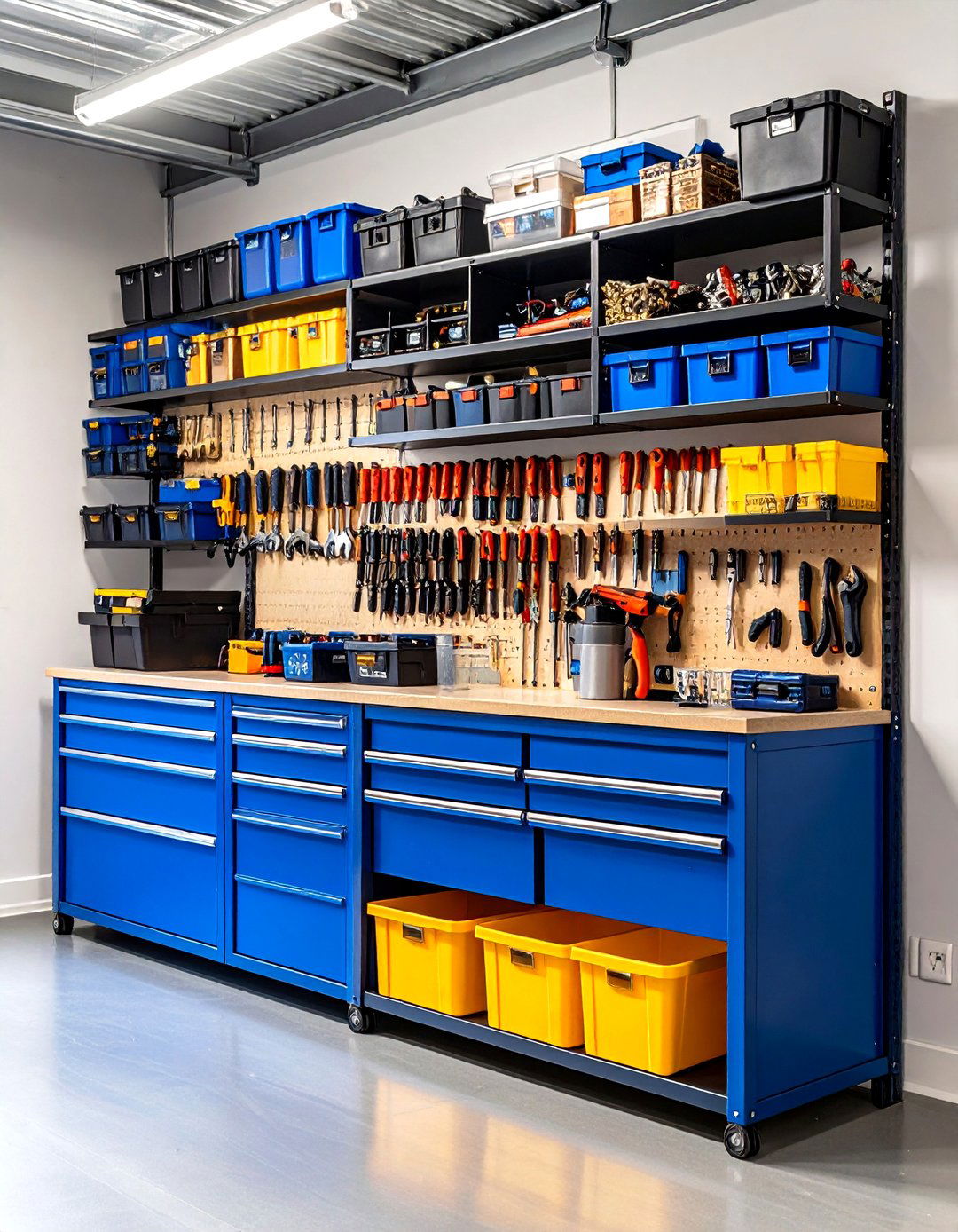Small Parts Organization - 24 Garage Wall Ideas