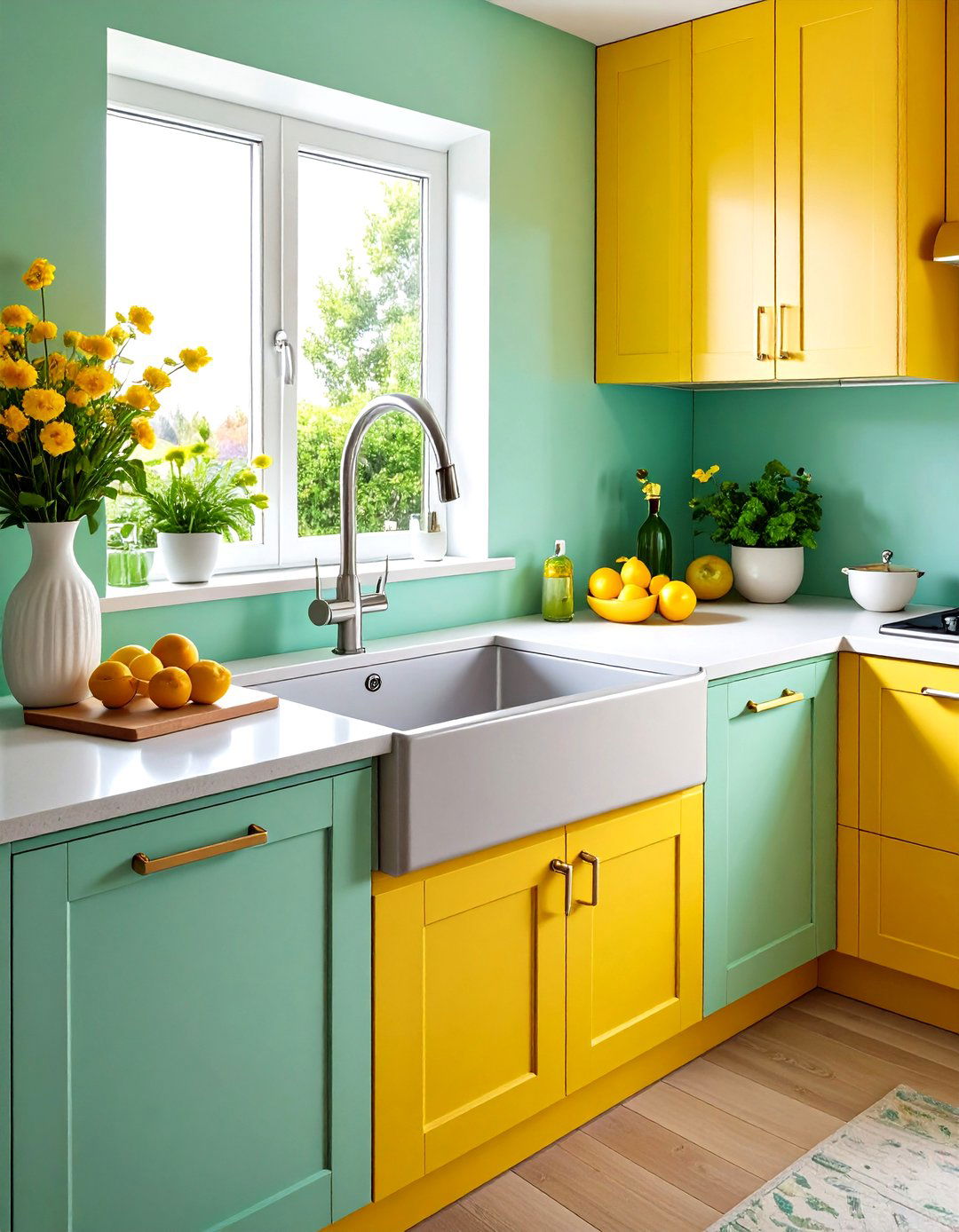 Small Space Corner Kitchen Sink Solution - 24 Corner Kitchen Sink Ideas