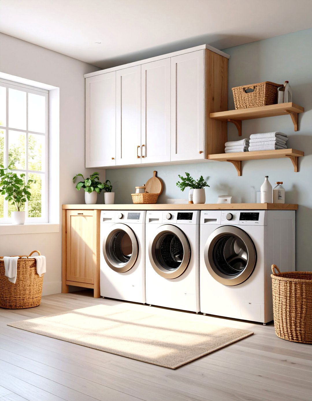 Small Space Farmhouse Laundry Room - 24 Farmhouse Laundry Room Ideas