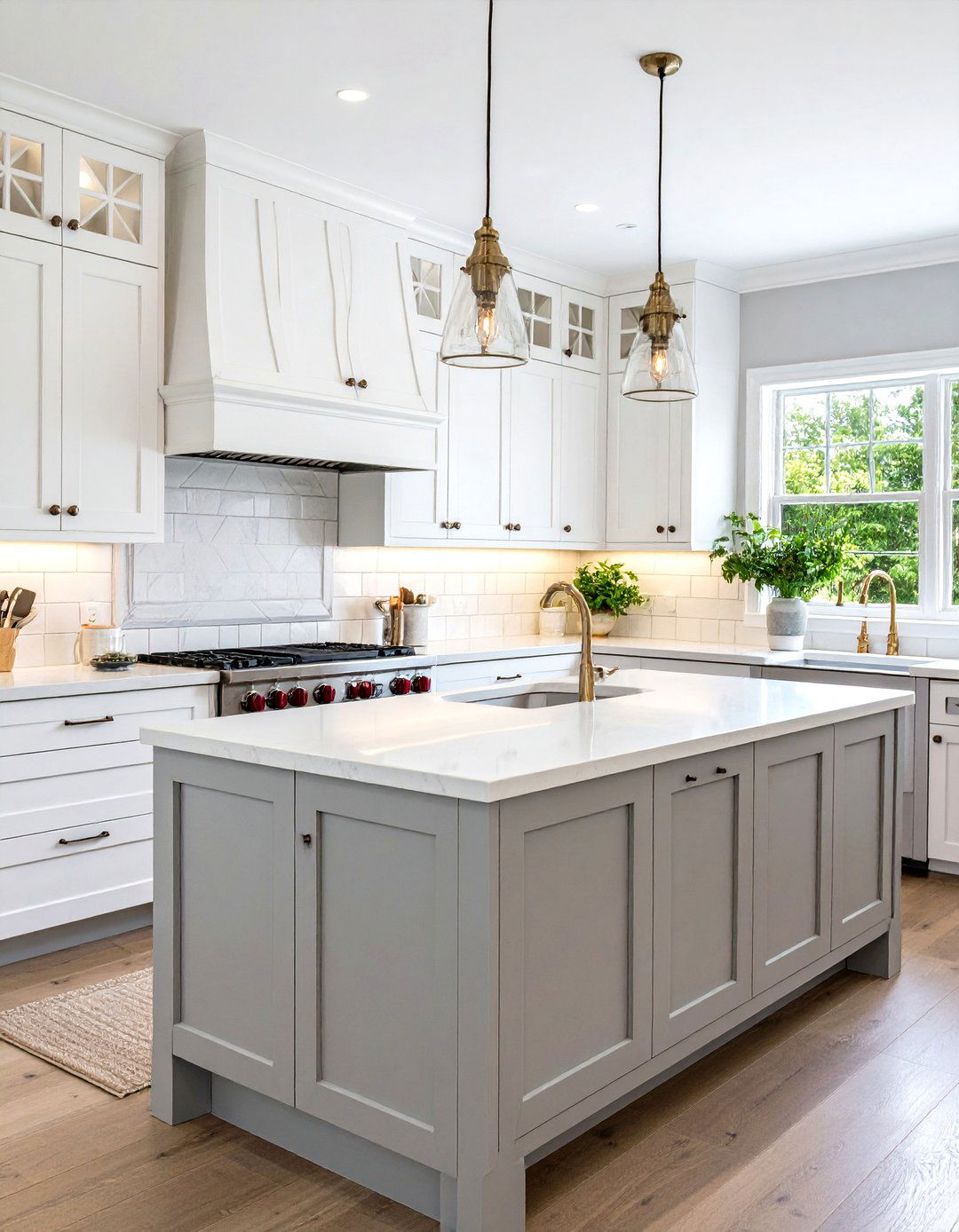 Small Space Galley Kitchen Design - 24 Grey and White Kitchen Designs
