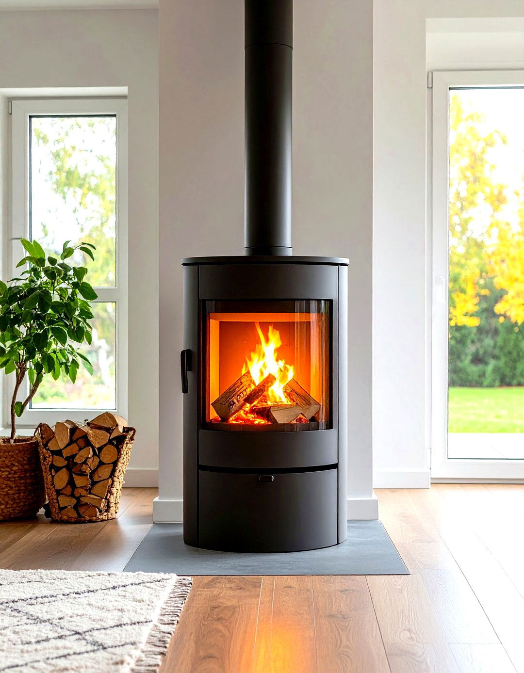 Small Space Log Burner Solution - 24 Log Burner Ideas