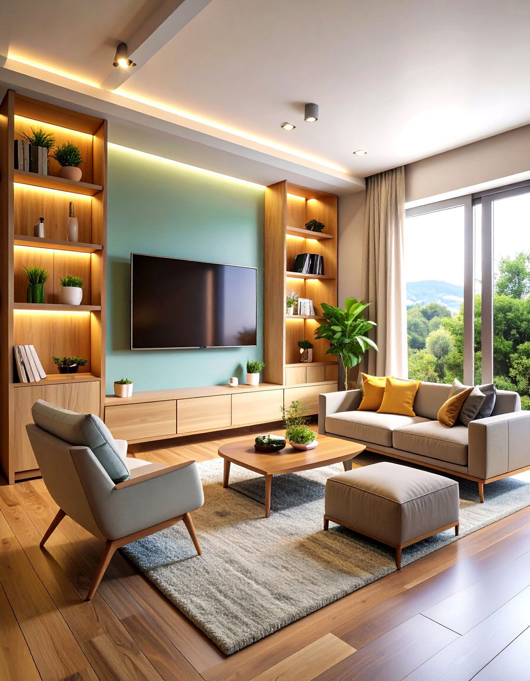 Small Space Media Nook - 24 Media Room Ideas