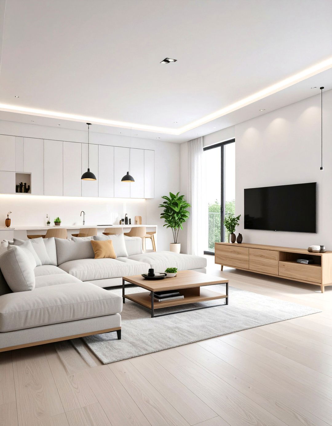 Small Space Multifunctional Design - 24 Living Room Layout Ideas
