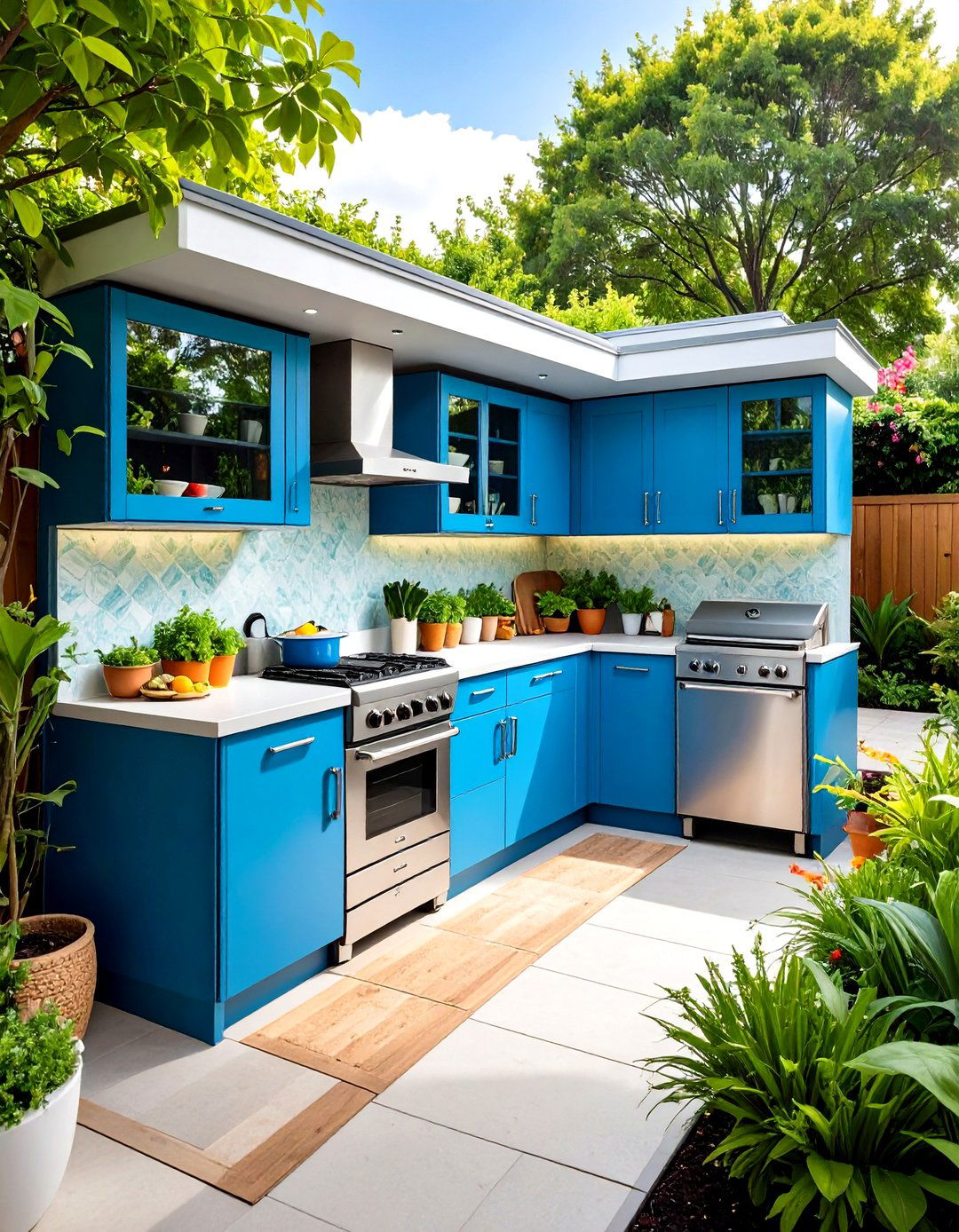 Small Space Patio Kitchen Solutions - 24 Summer Kitchen Ideas