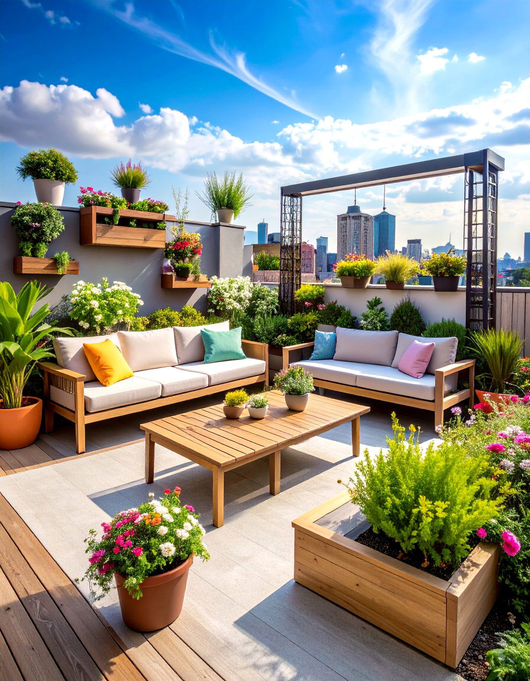 Small Space Rooftop Design - 24 Rooftop Deck Ideas