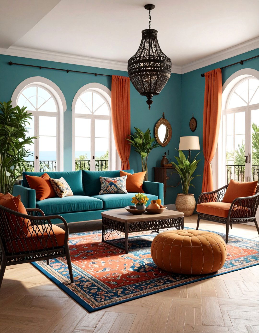 Small Space Spanish Apartment Design