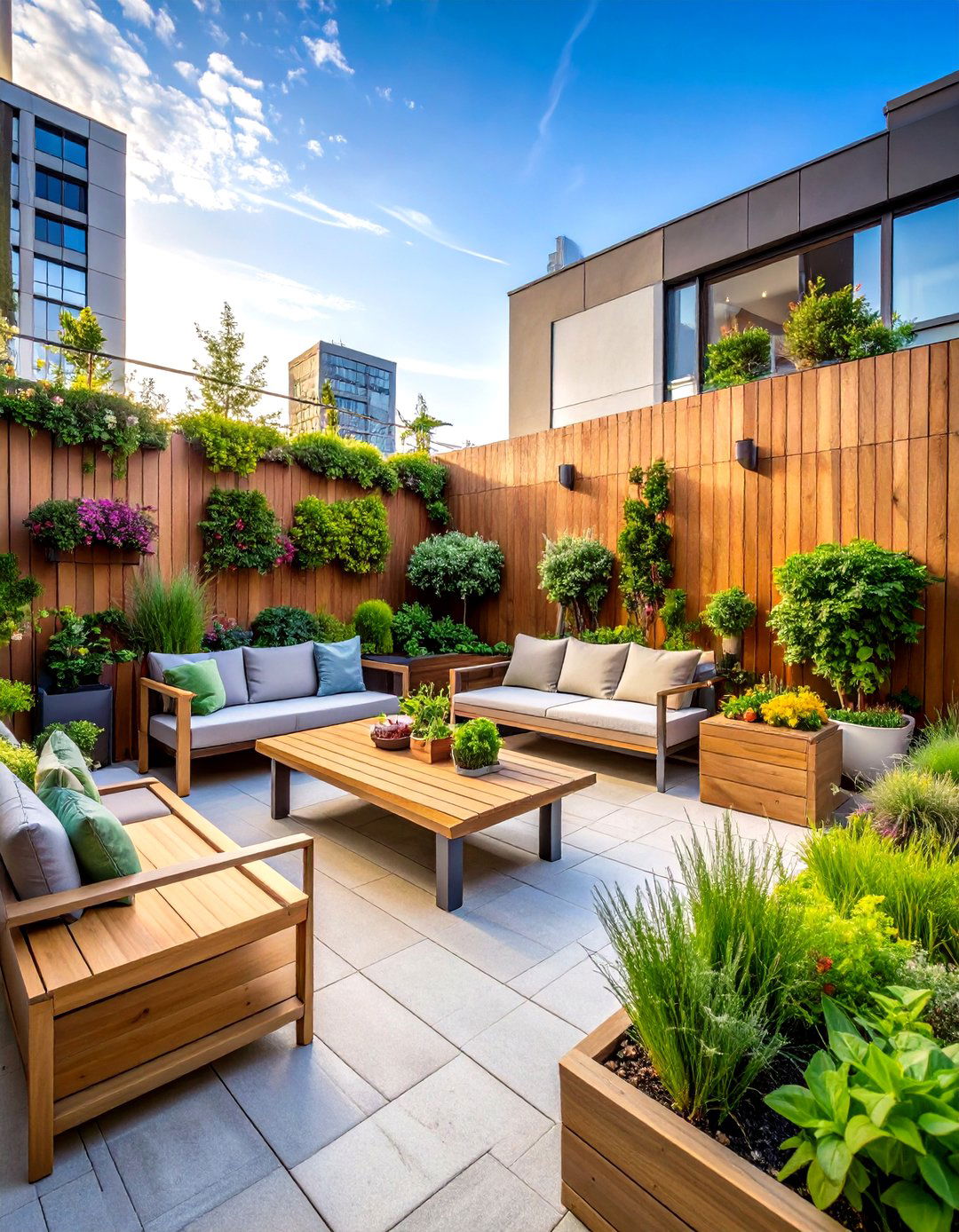 Small Urban Courtyard Patio - 24 Courtyard Ideas