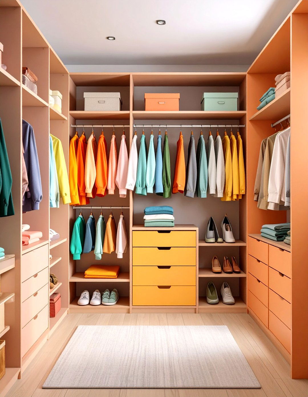 Small Walk in Closet Maximizing Space - 24 Walk in Closet Ideas