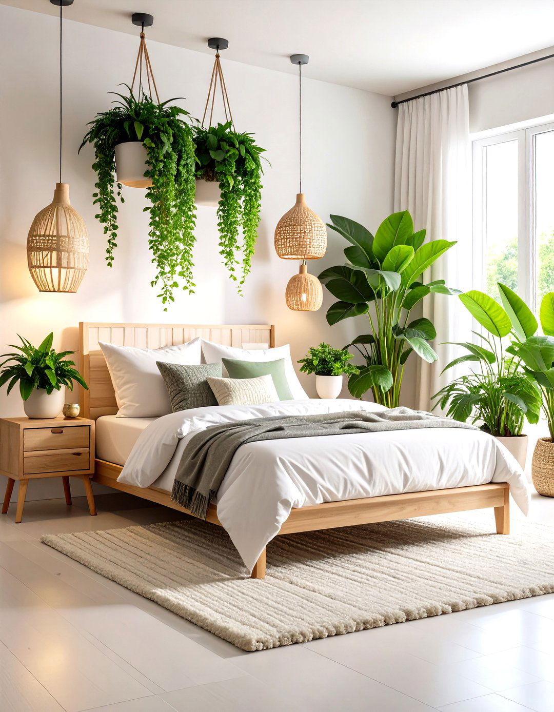 Small White Bedroom Plants - 24 Small White Bedroom Ideas