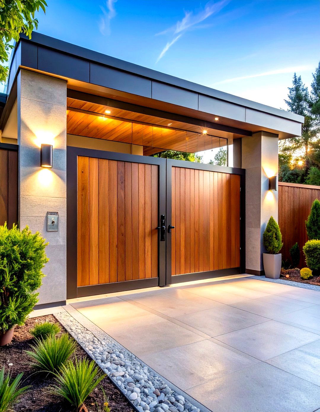 Smart Gate Automation System - 24 Deck Gate Ideas